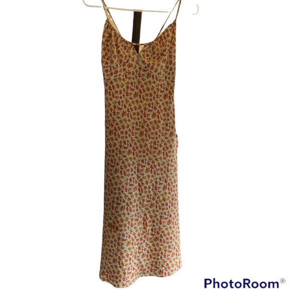 RARE 90’s BOHO ROMANTIC CHIC FLORAL PRINT SEXY FEMININE SLIP DRESS ⭐️⭐️⭐️⭐️⭐️ - Picture 4 of 17